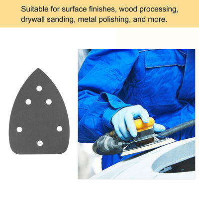 Harfington Detail Sandpapers Hook Loop Pads Silicon Carbide