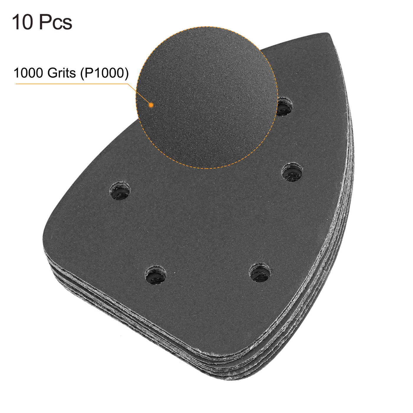 Harfington Detail Sandpapers Hook Loop Pads Silicon Carbide