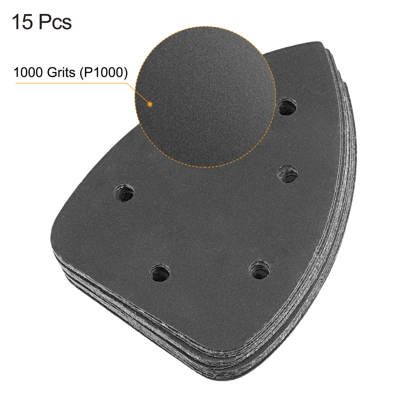 Harfington Sandpapers Hook Loop Sanding Pads Silicon Carbide