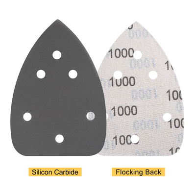 Harfington Sandpapers Hook Loop Sanding Pads Silicon Carbide