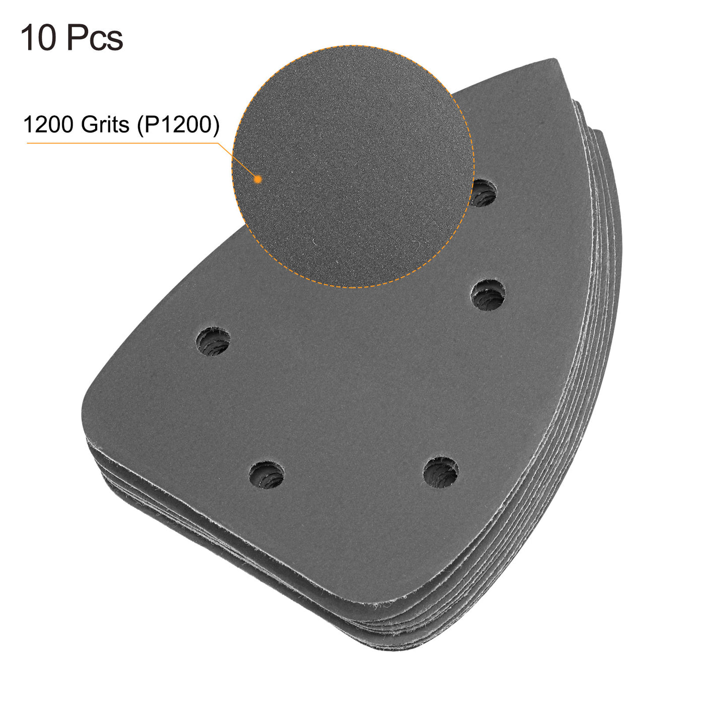 Harfington Detail Sandpapers Hook Loop Pads Silicon Carbide