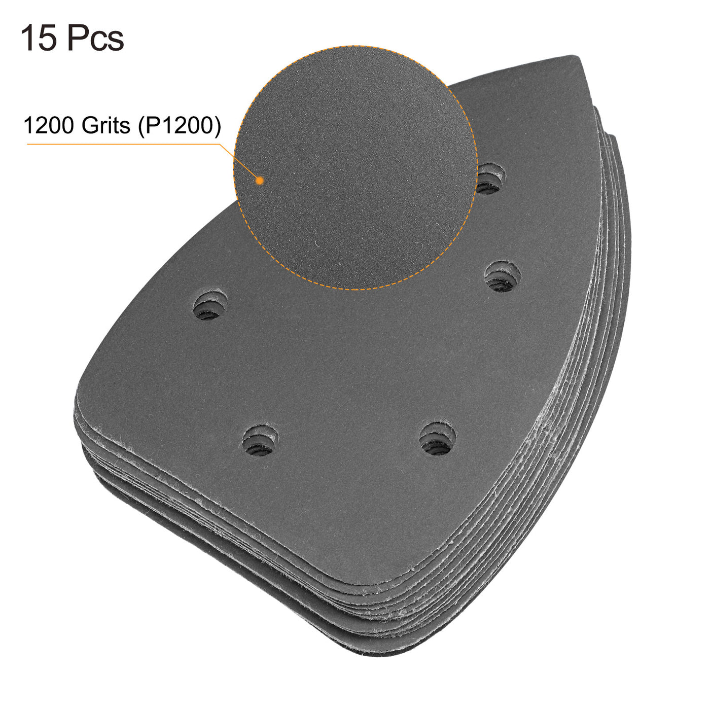 Harfington Sandpapers Hook Loop Sanding Pads Silicon Carbide