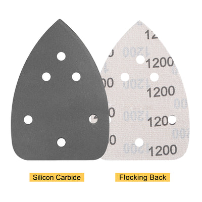Harfington Sandpapers Hook Loop Sanding Pads Silicon Carbide