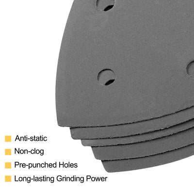 Harfington Sandpapers Hook Loop Sanding Pads Silicon Carbide