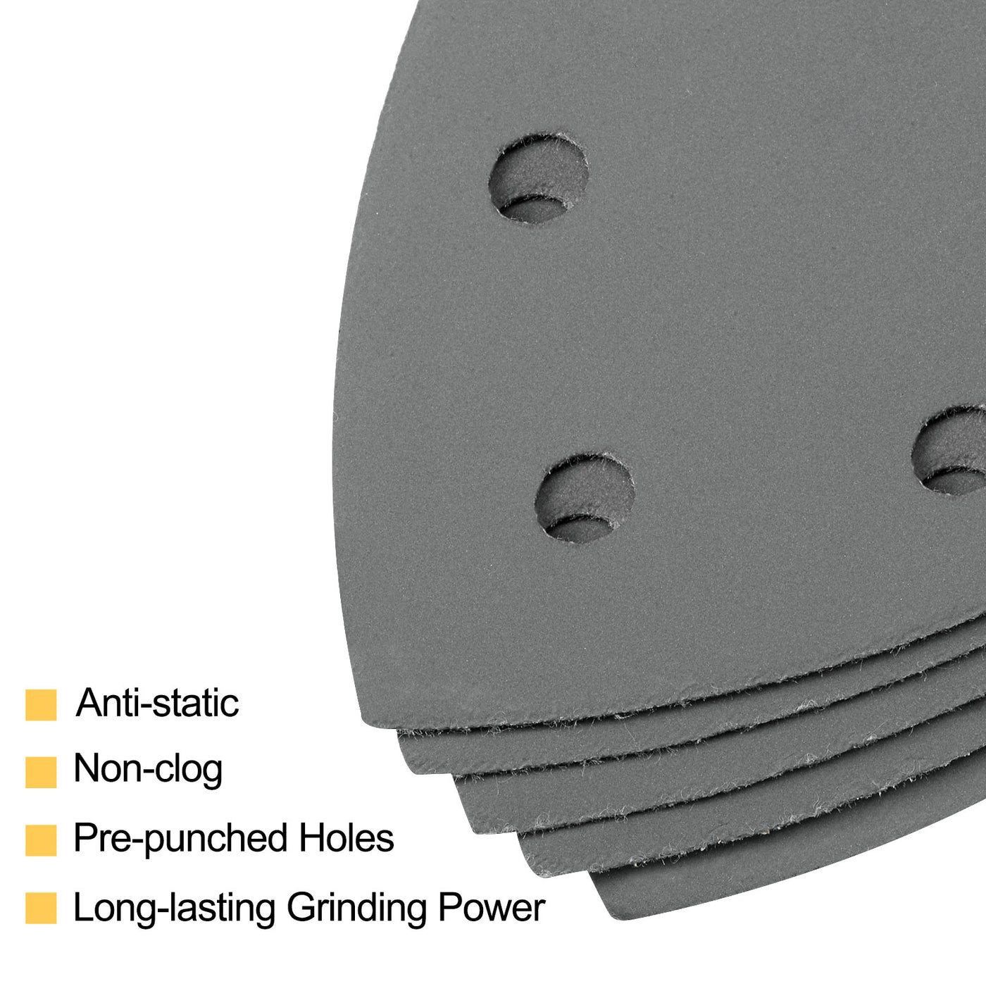 Harfington Sandpapers Hook Loop Sanding Pads Silicon Carbide