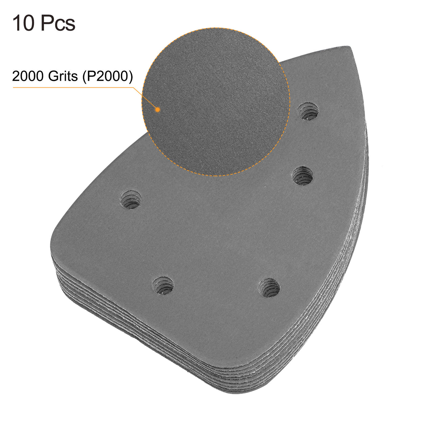 Harfington Detail Sandpapers Hook Loop Pads Silicon Carbide