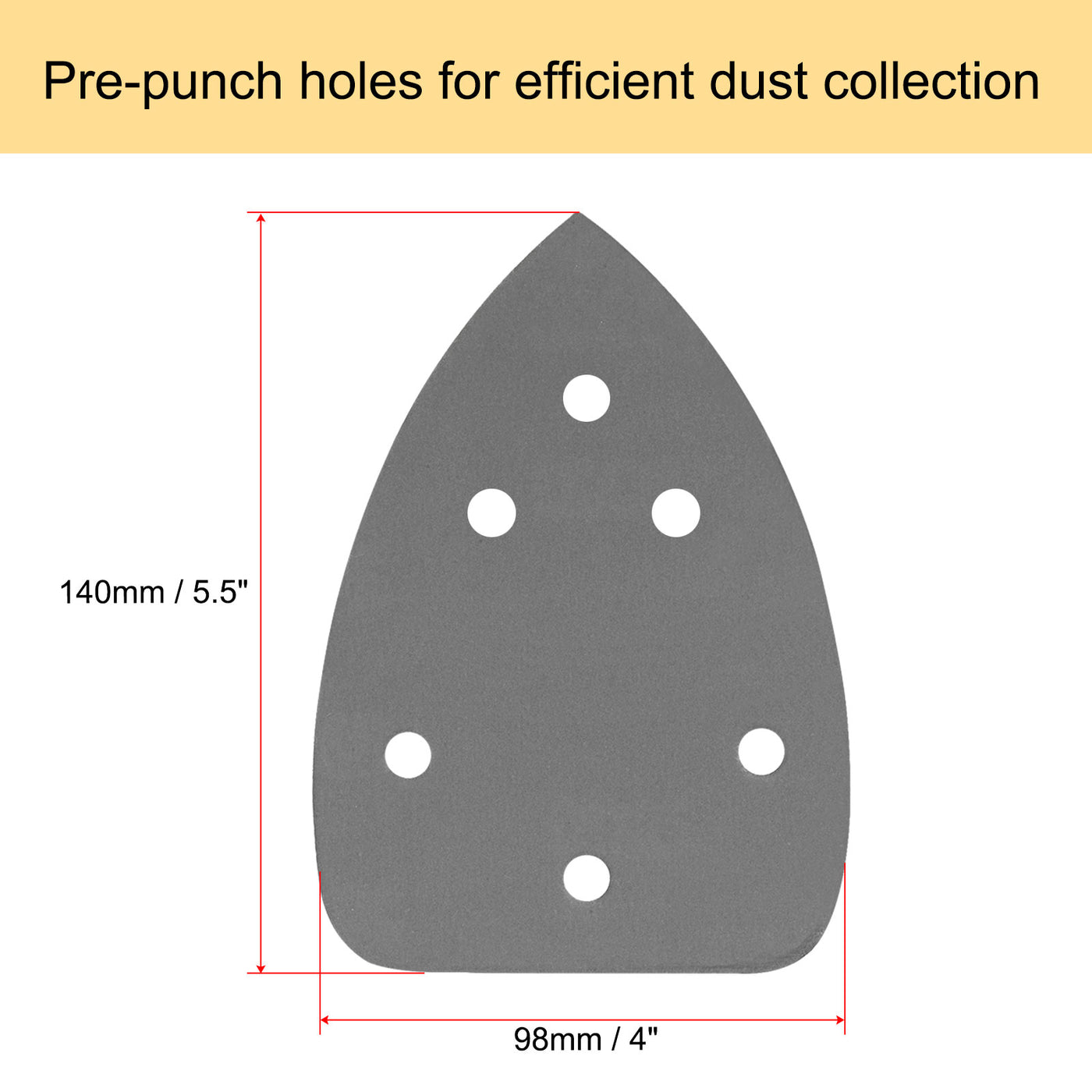 Harfington Sandpapers Hook Loop Sanding Pads Silicon Carbide