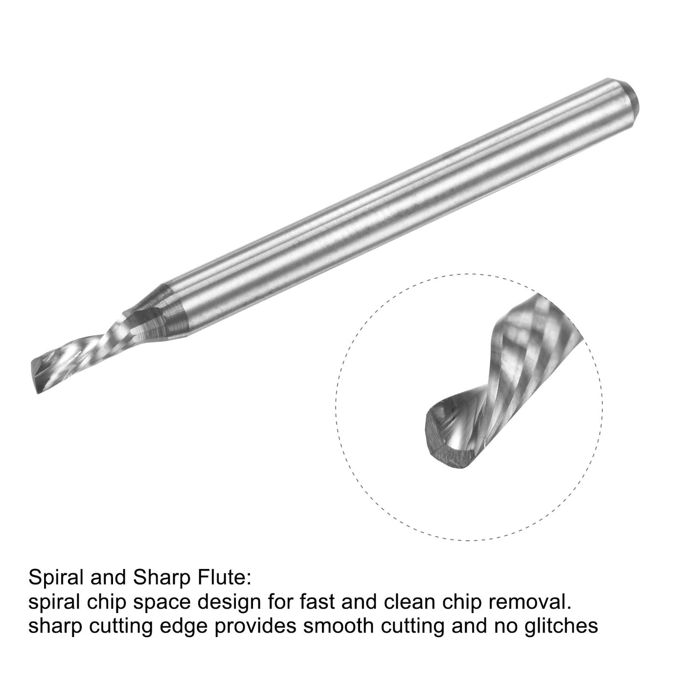 Harfington Shank Carbide End Mill CNC Router Bit