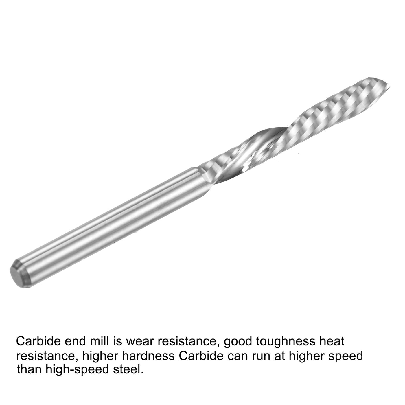Harfington Shank Carbide End Mill CNC Router Bit Cutter