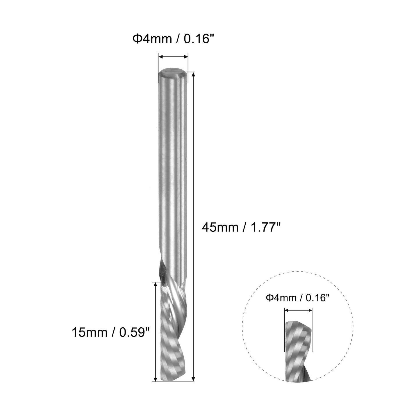 Harfington Carbide End Mill CNC Router Bit