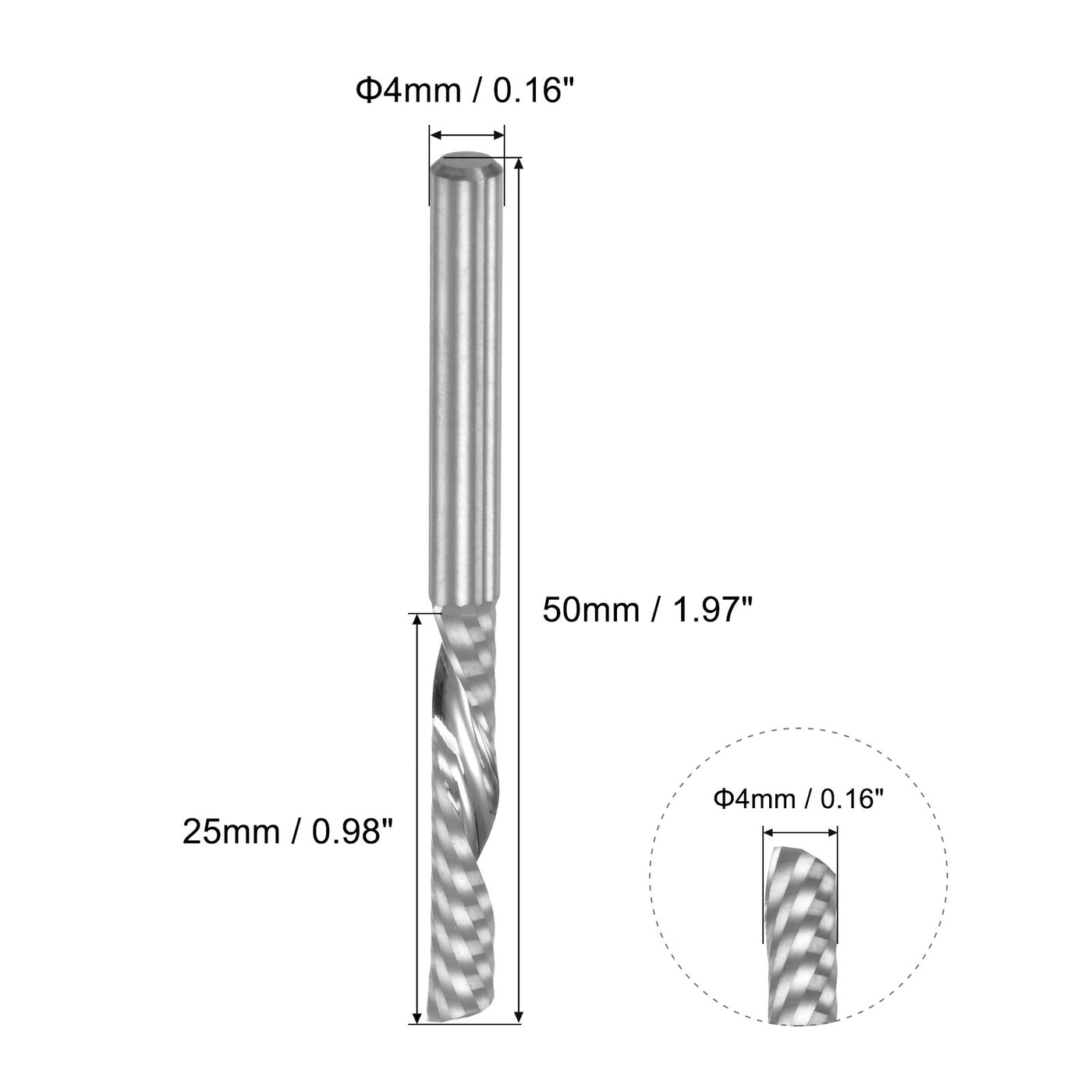 Harfington Carbide End Mill CNC Router Bit