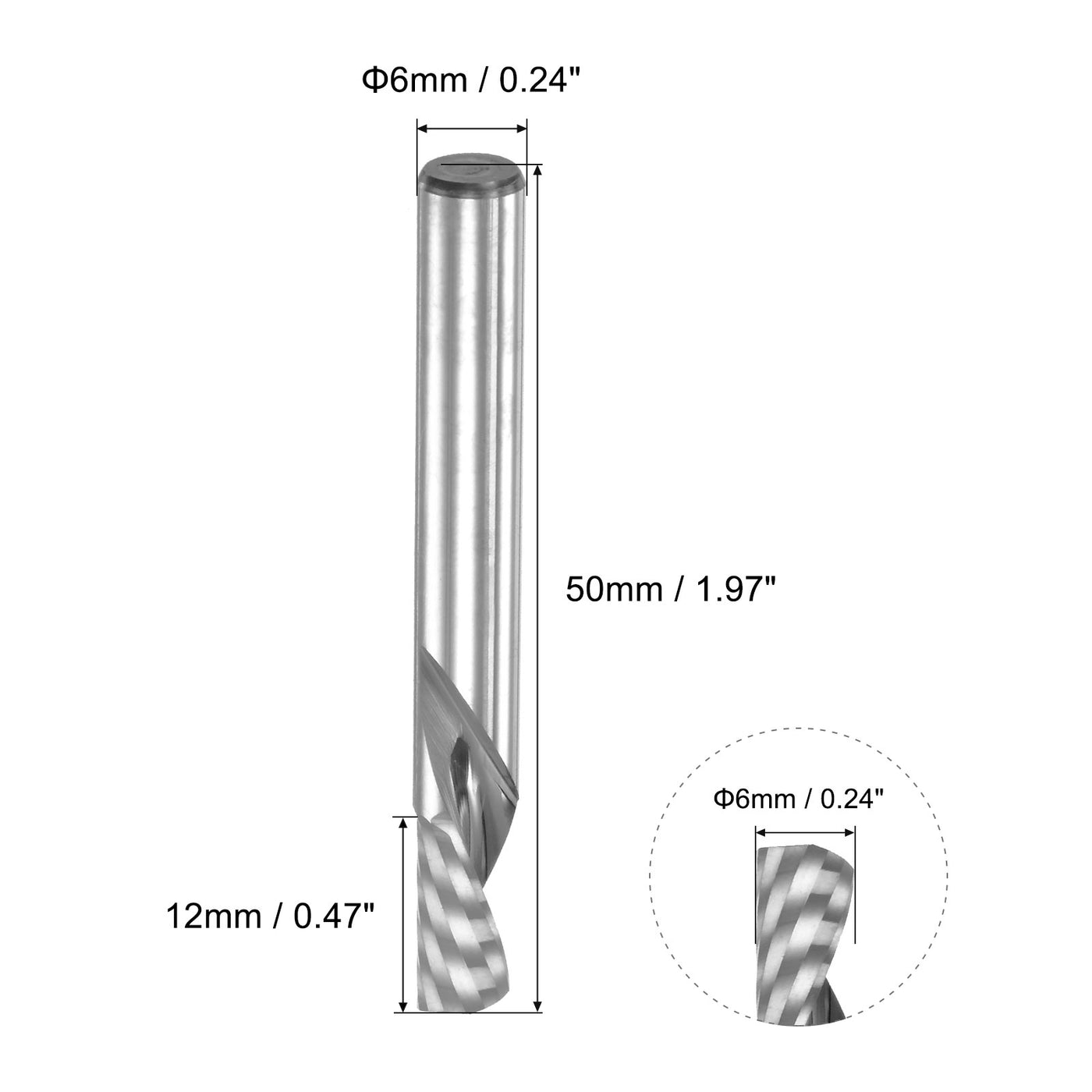 Harfington Carbide End Mill CNC Router Bit