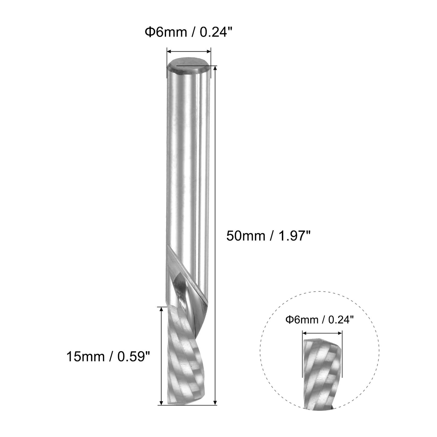 Harfington Carbide End Mill CNC Router Bit