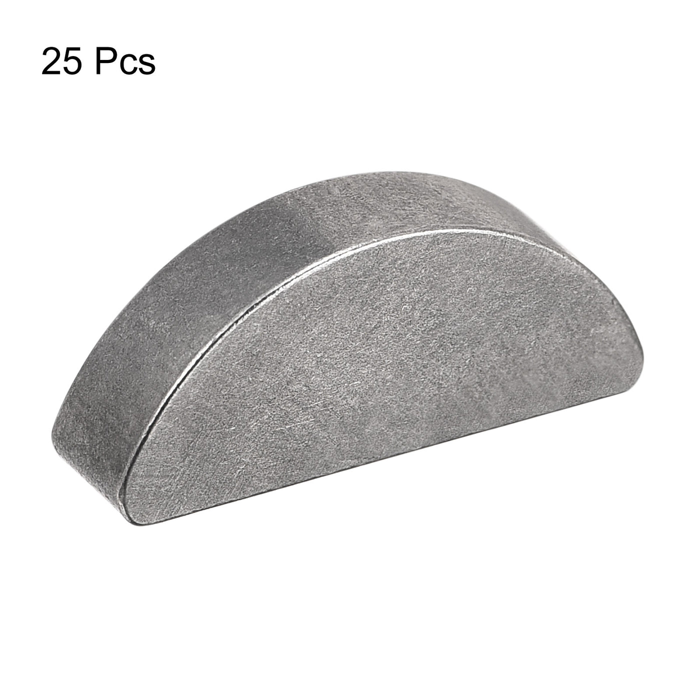 Harfington Woodruff Keys, 45# Steel Semi-circular Keys for Mechanical