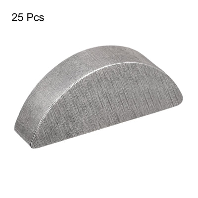Harfington Woodruff Keys, 45# Steel Semi-circular Keys for Mechanical