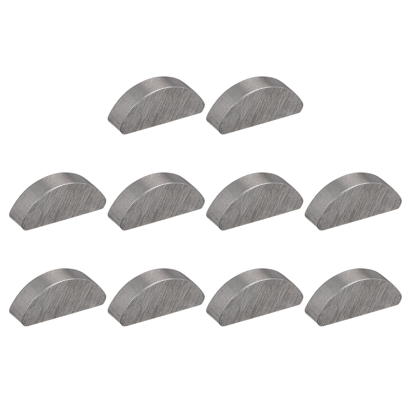 Harfington Woodruff Keys, 45# Steel Semi-circular Keys for Mechanical