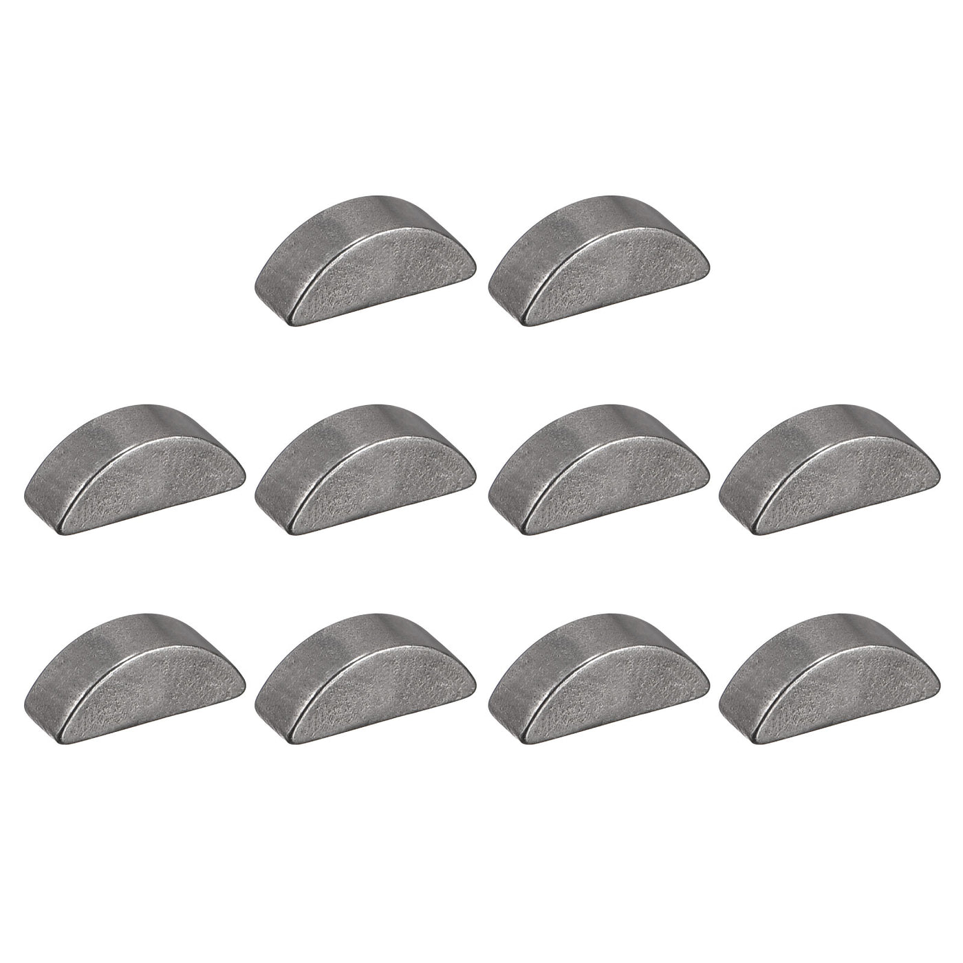 Harfington Woodruff Keys, 45# Steel Semi-circular Keys for Mechanical