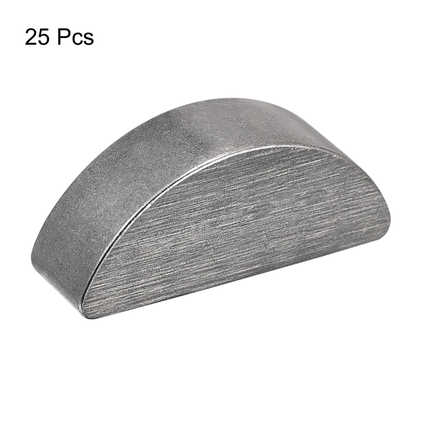 Harfington Woodruff Keys, 45# Steel Semi-circular Keys for Mechanical