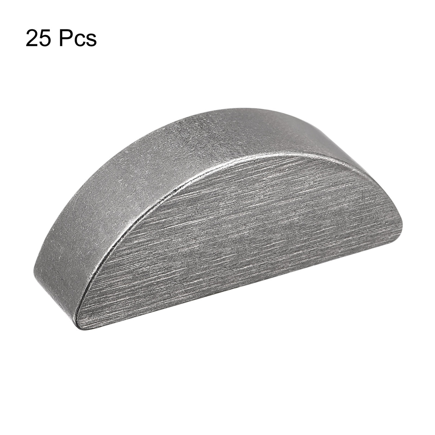 Harfington Woodruff Keys, 45# Steel Semi-circular Keys for Mechanical