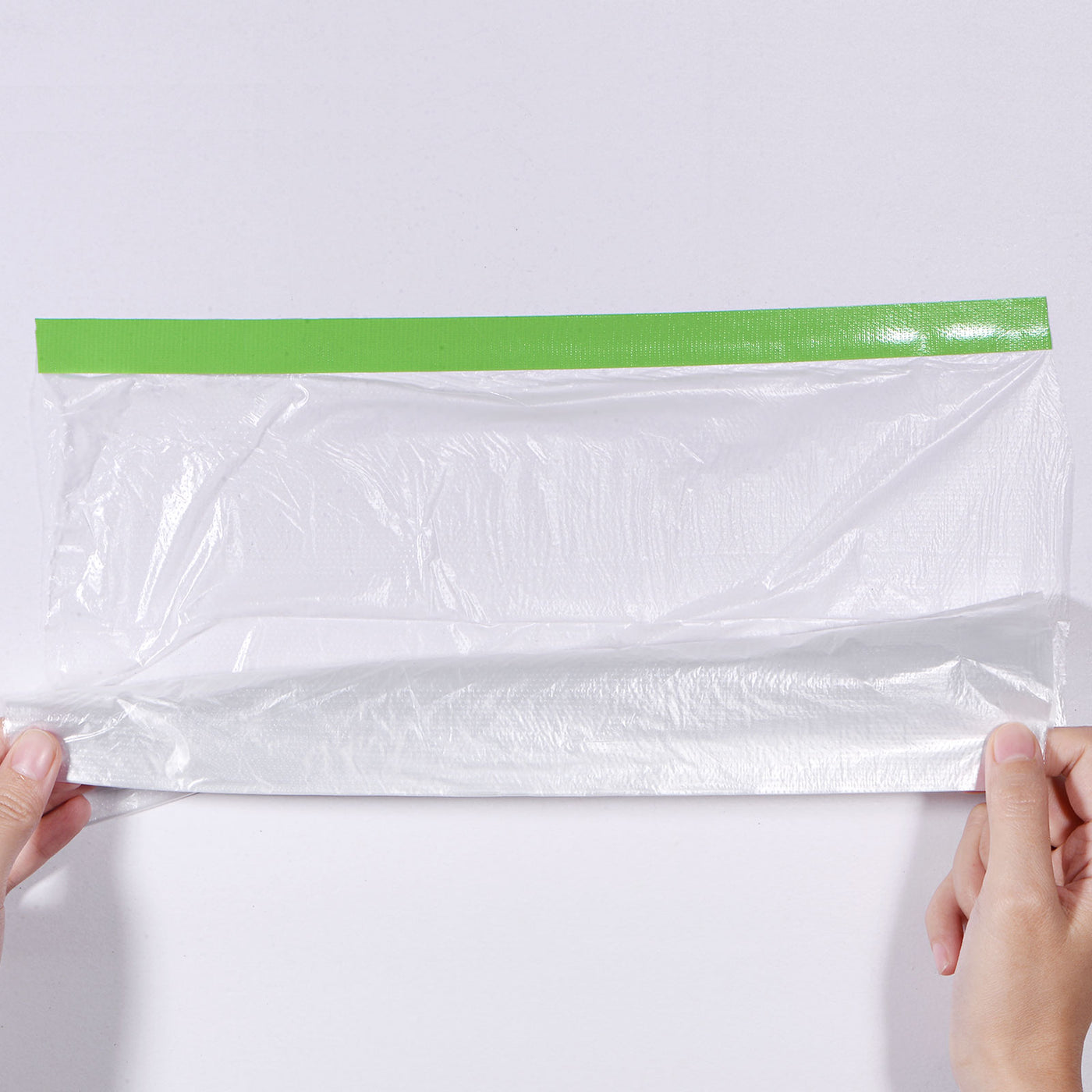 Harfington Pre-Taped Masking Film with High-Tack Painters Tape