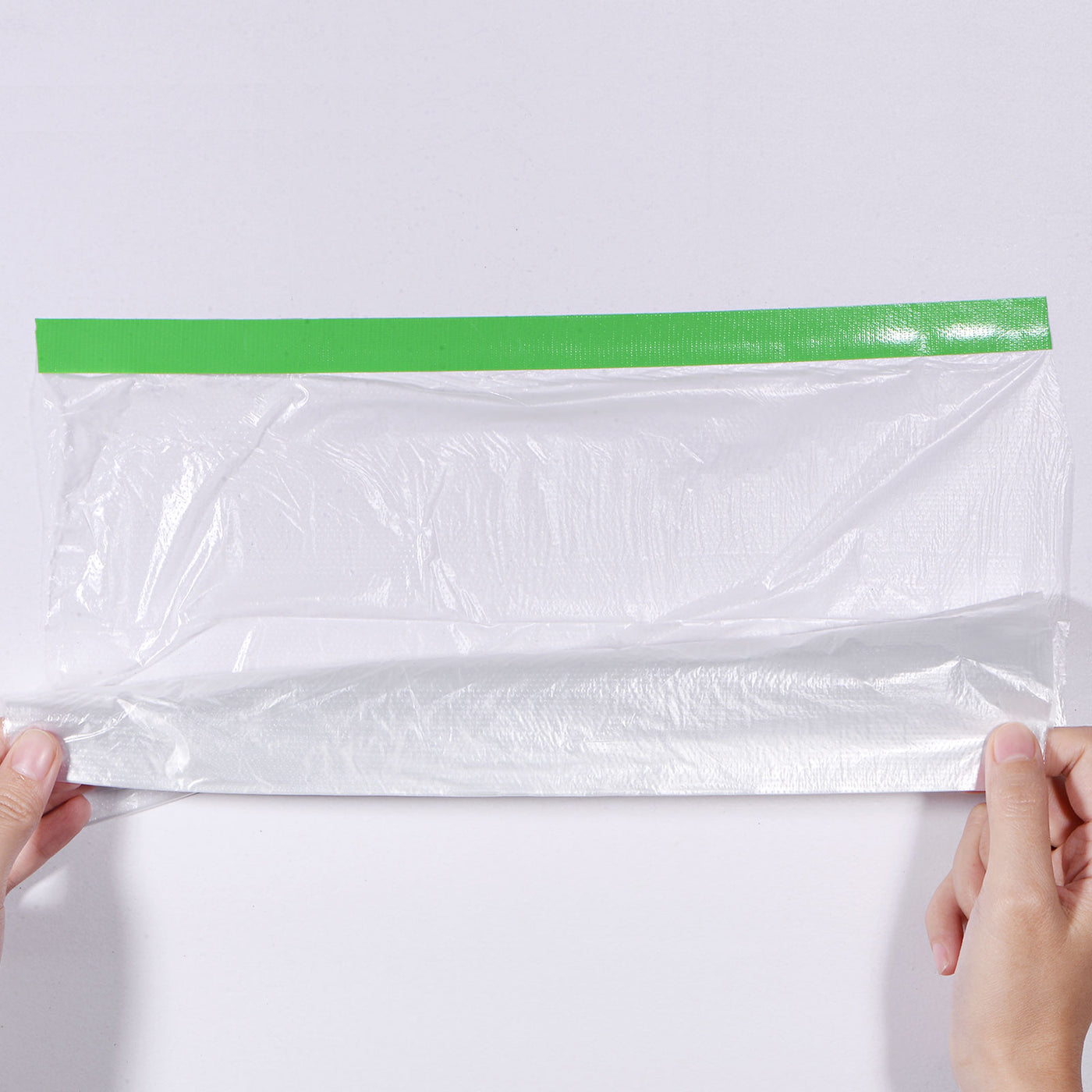 Harfington Pre-Taped Masking Film with High-Tack Painters Tape