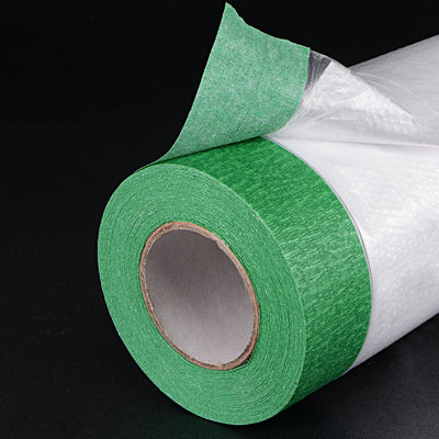 Harfington Pre-Taped Masking Film High-Tack Painters Tape
