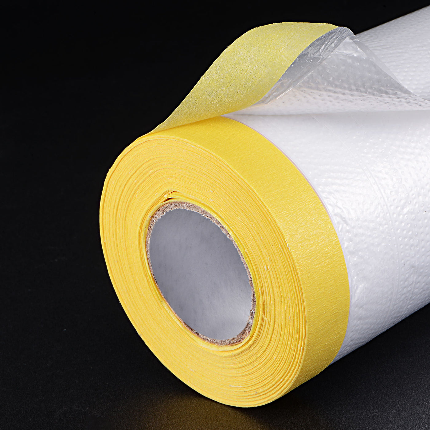Harfington Pre-Taped Masking Film with Medium-Tack for Painters