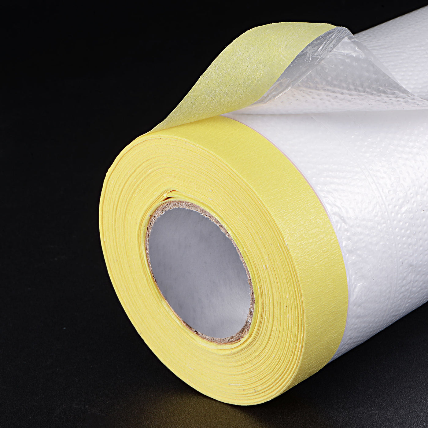 Harfington Pre-Taped Masking Film with Medium-Tack for Painters