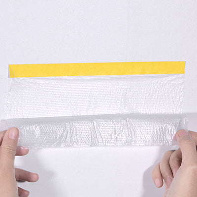 Harfington Pre-Taped Masking Film with Medium-Tack for Painters