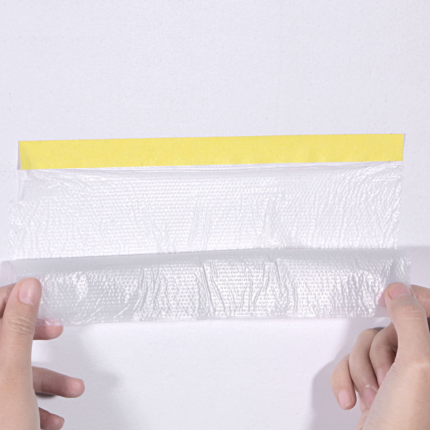Harfington Pre-Taped Masking Film with Medium-Tack for Painters