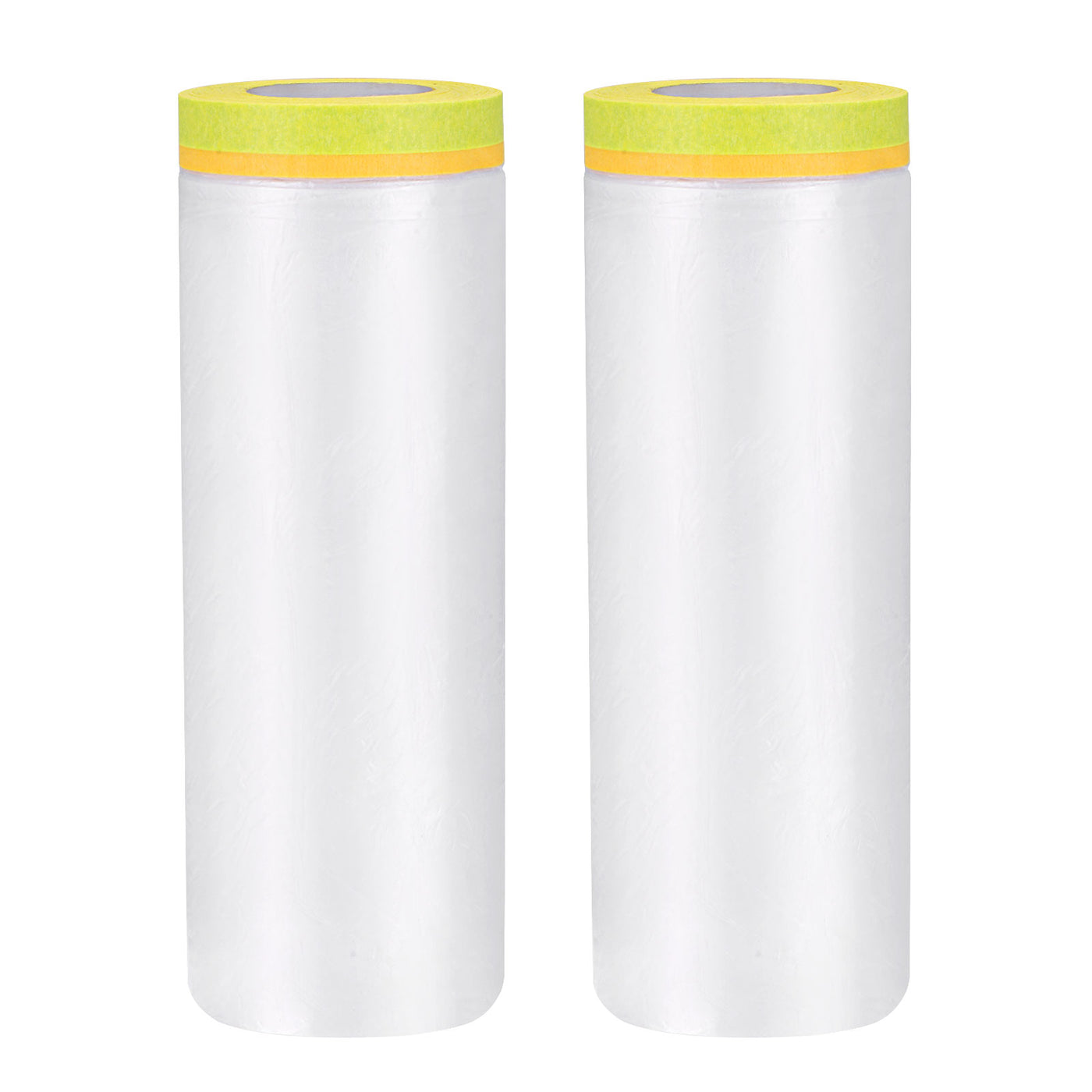 Harfington Pre-Taped Masking Film with Medium-Tack for Painters