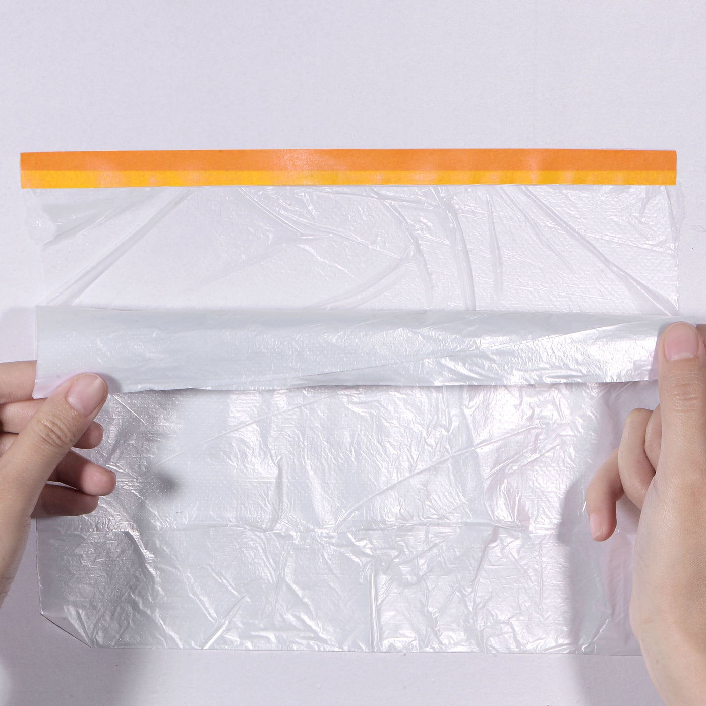 Harfington Pre-Taped Masking Film with High-Tack Painters Tapes