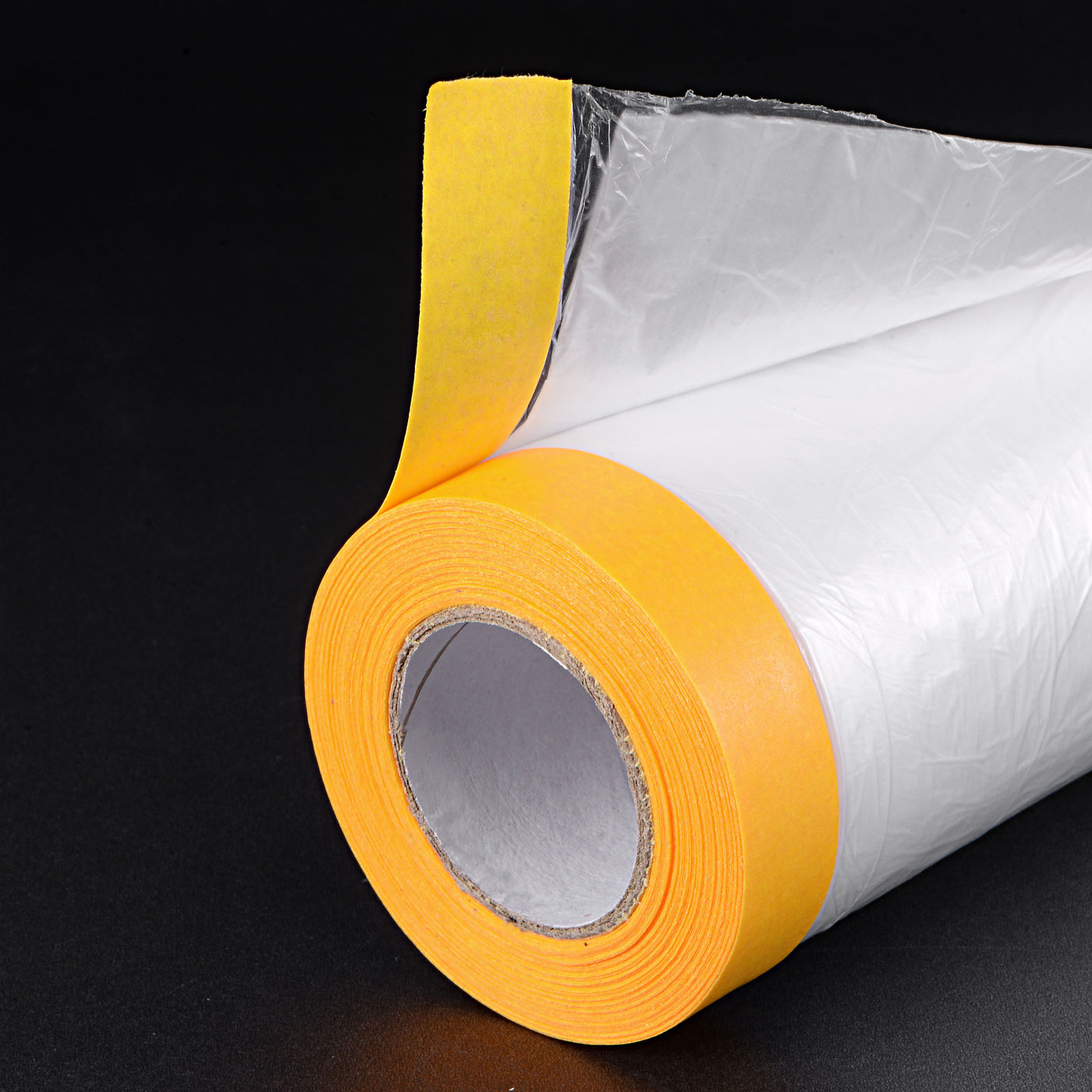 Harfington Pre-Taped Masking Film with High-Tack Painters Tapes