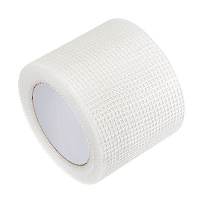 Harfington Drywall Joint Tape Self-Adhesive Fiberglass 3.9-inch x 98-feet, 2.8mm Mesh 2Pcs