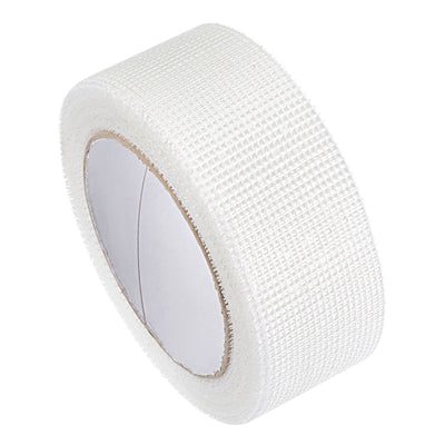 Harfington Drywall Joint Tape Self-Adhesive Fiberglass 1.8-inch x 82-feet, 2mm Mesh 2Pcs