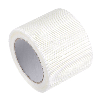 Harfington Drywall Joint Tape Self-Adhesive Fiberglass 3.2-inch x 82-feet, 2mm Mesh 2Pcs