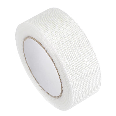Harfington Drywall Joint Tape Self-Adhesive Fiberglass 1.8-inch x 98-feet, 2mm Mesh 2Pcs