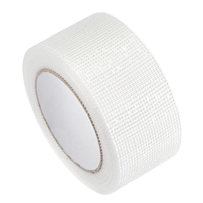Harfington Drywall Joint Tape Self-Adhesive Fiberglass 3.2-inch x 98-feet, 2mm Mesh 2Pcs