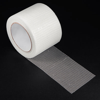 Harfington Drywall Joint Tape Self-Adhesive Fiberglass 3.5-inch x 98-feet, 2mm Mesh 2Pcs