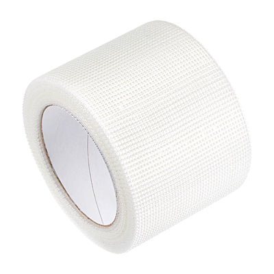 Harfington Drywall Joint Tape Self-Adhesive Fiberglass 3.5-inch x 98-feet, 2mm Mesh 2Pcs