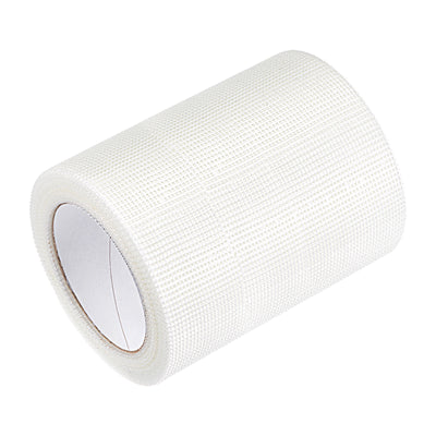 Harfington Drywall Joint Tape Self-Adhesive Fiberglass 7.9-inch x 98-feet, 2mm Mesh 2Pcs
