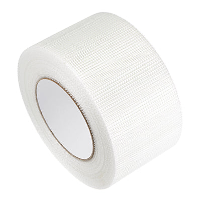Harfington Drywall Joint Tape Self-Adhesive Fiberglass 3.2-inch x 164-feet, 2mm Mesh 2Pcs