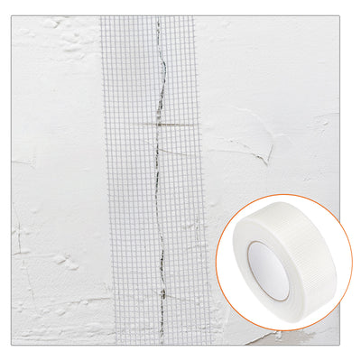 Harfington Drywall Joint Tape Self-Adhesive Fiberglass 2-inch x 164-feet, 2mm Mesh