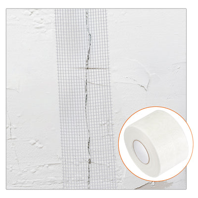 Harfington Drywall Joint Tape Self-Adhesive Fiberglass 3.9-inch x 328-feet, 2mm Mesh