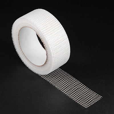 Harfington Drywall Joint Tape Self-Adhesive Fiberglass 1.8-inch x 98-feet, 2.8mm Mesh 3Pcs