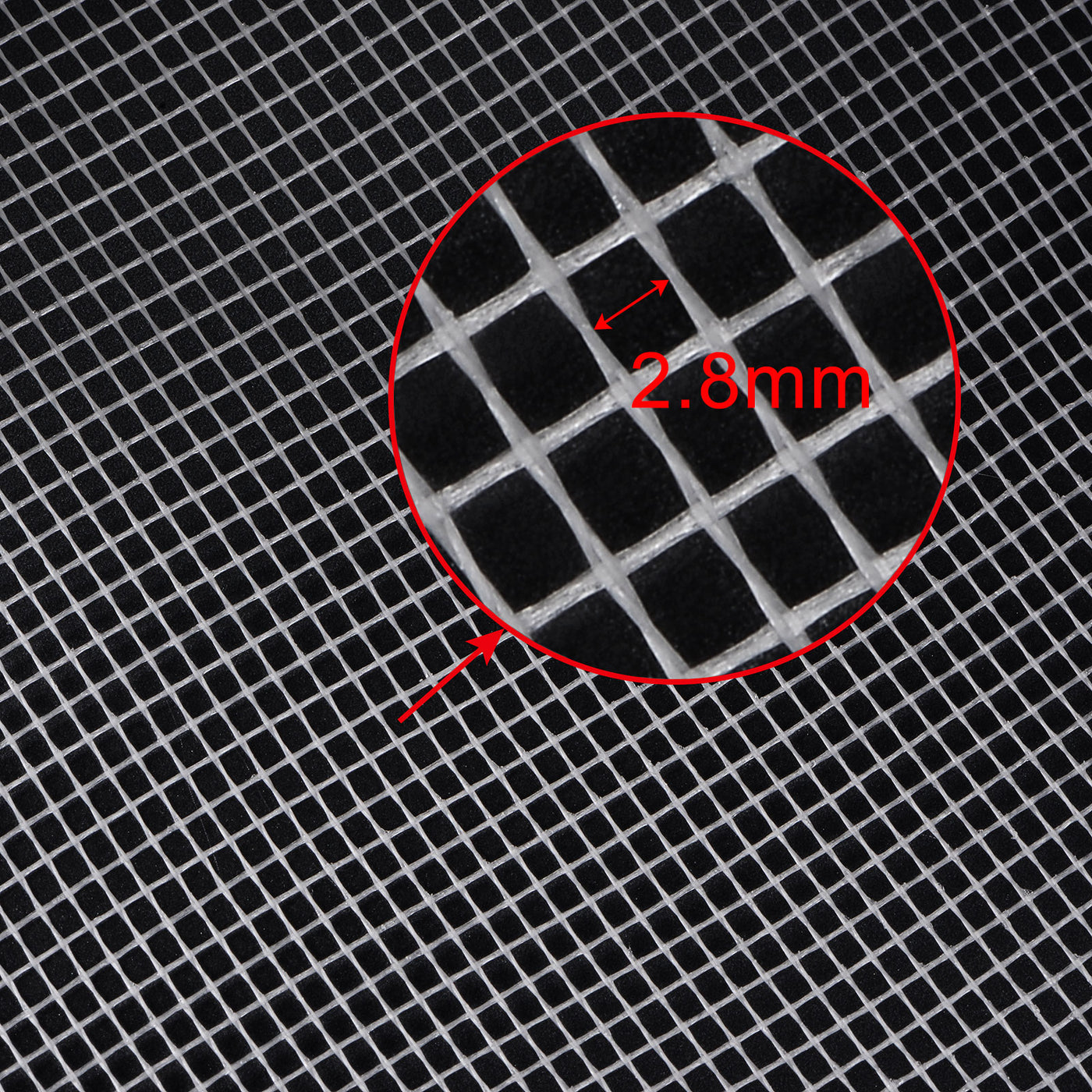 Harfington Drywall Joint Tape Self-Adhesive Fiberglass 1.8-inch x 98-feet, 2.8mm Mesh 3Pcs