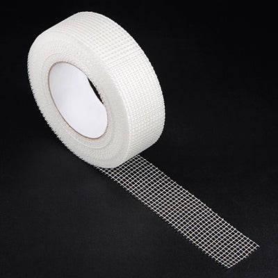 Harfington Drywall Joint Tape Self-Adhesive Fiberglass 1.8-inch x 164-feet, 2.8mm Mesh 3Pcs