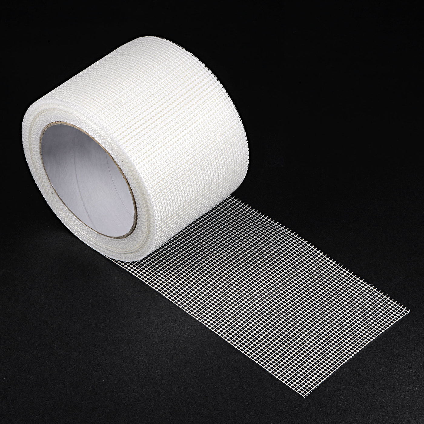 Harfington Drywall Joint Tape Self-Adhesive Fiberglass 3.2-inch x 82-feet, 2mm Mesh 3Pcs
