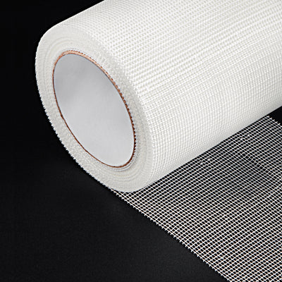 Harfington Drywall Joint Tape Self-Adhesive Fiberglass 5.9-inch x 98-feet, 2mm Mesh 3Pcs