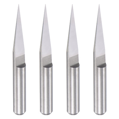 Harfington Solid Carbide Wood Engraving Carving CNC Router Bit